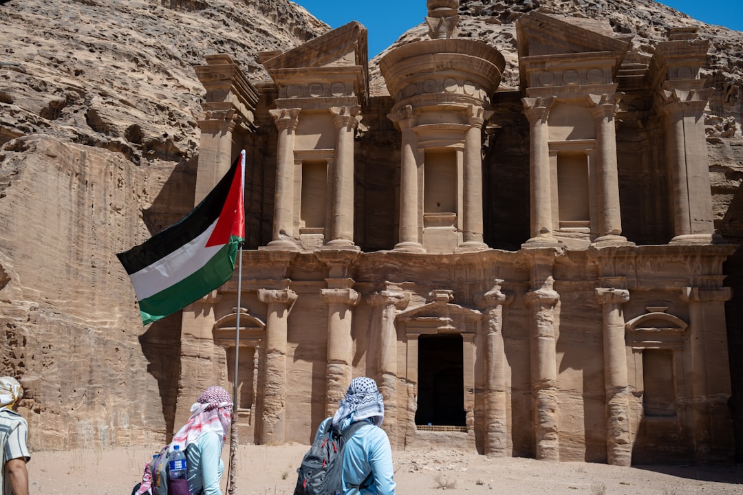 Photo Jordanian flag